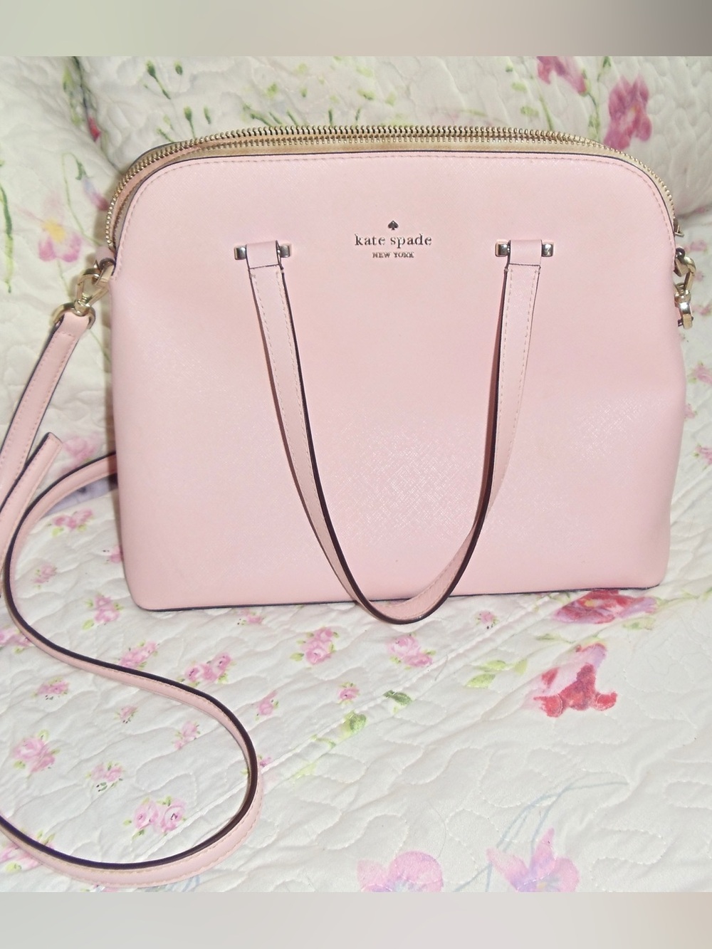 kate spade New York Blush 🌸 Pink Dome Satchel
